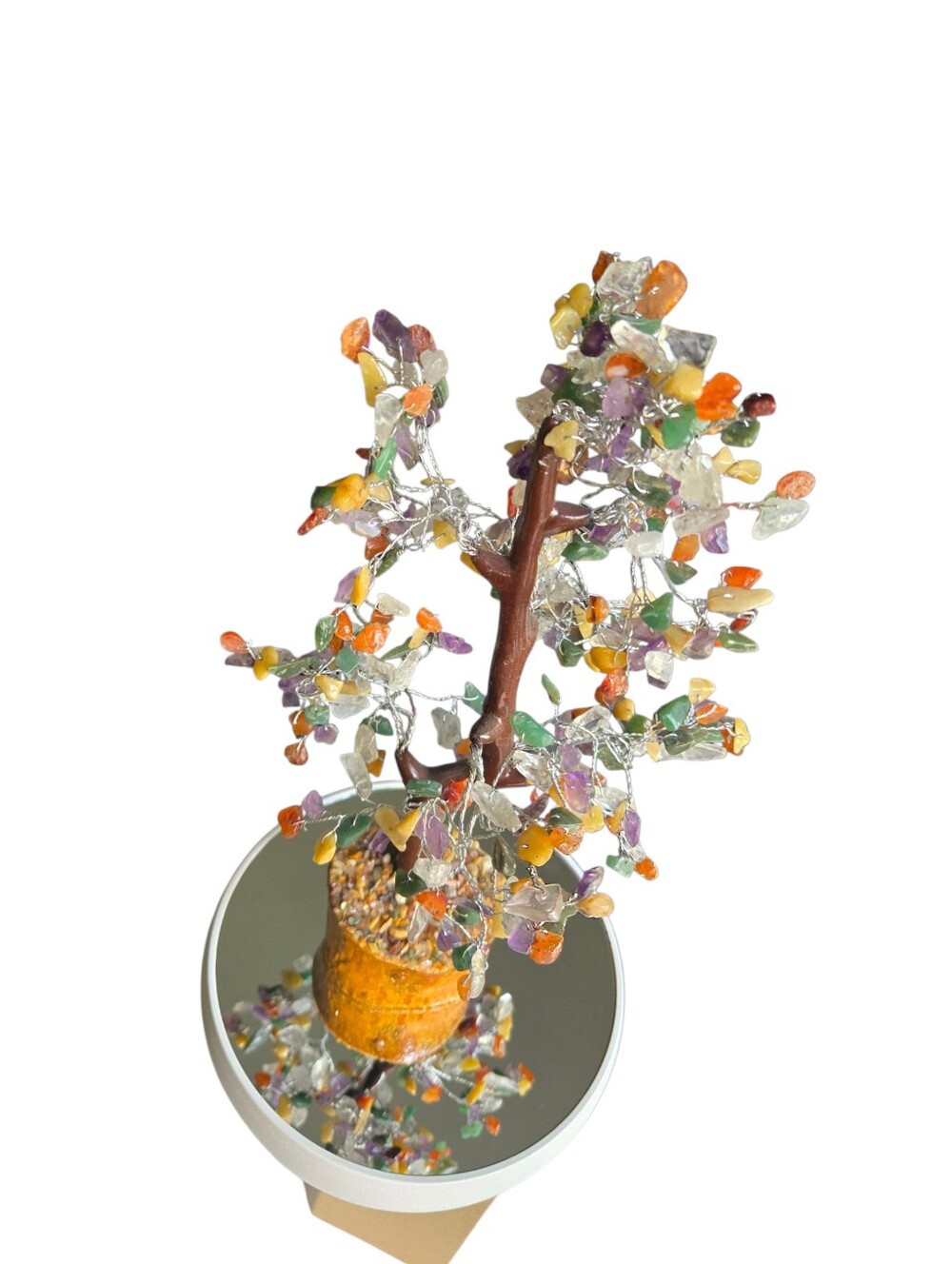 Energy Balancing Gem Tree – Handmade Crystal Bonsai for Meditation & Feng Shui - Picture 8 of 8
